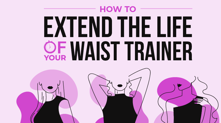 How to Extend the Lifespan of your Waist Trainer - Infographic